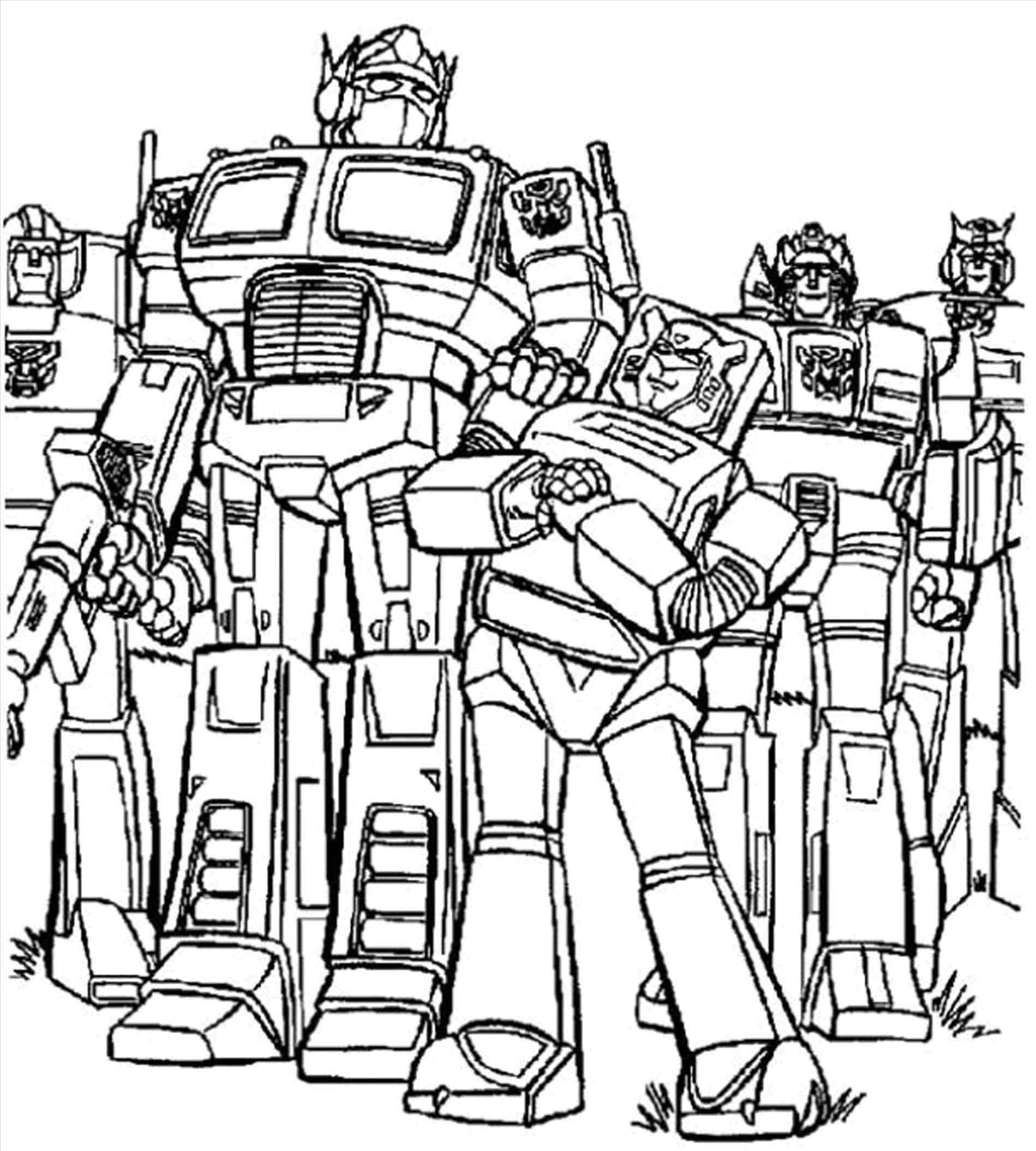 Transformers Coloring Pages Printable Transformers Coloring Pages Printable