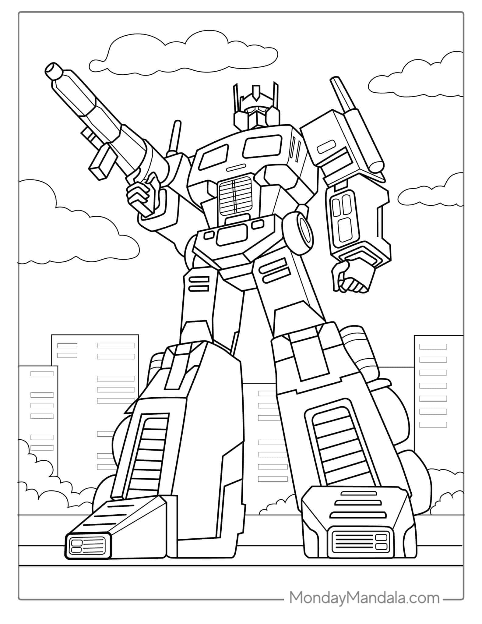 free transformer colouring pages free transformer colouring pages