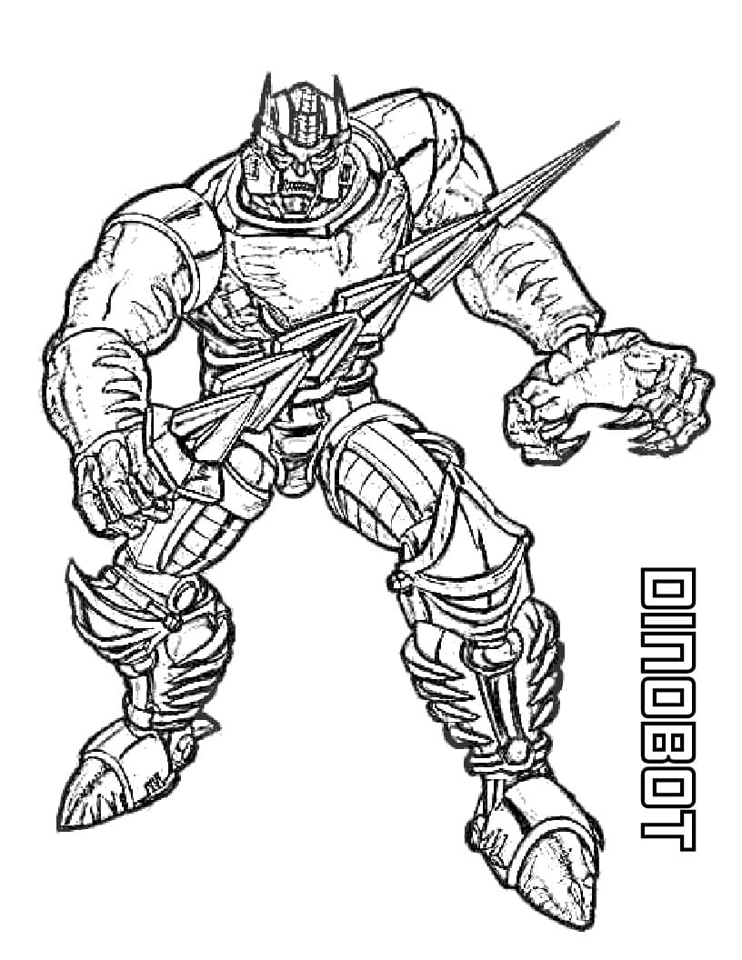 Transformers free printable coloring pages