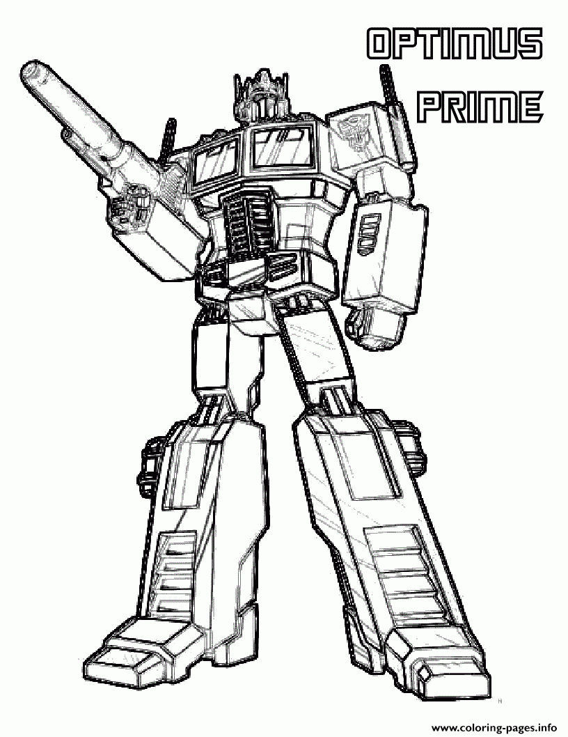 Transformers Optimus Prime 2 Coloring Pages Printable Transformers Optimus Prime 2 Coloring Pages Printable