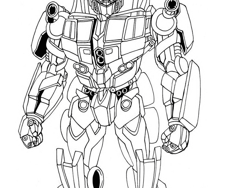 Transformers Optimus Prime Coloring Page Printables Coloring Sheets