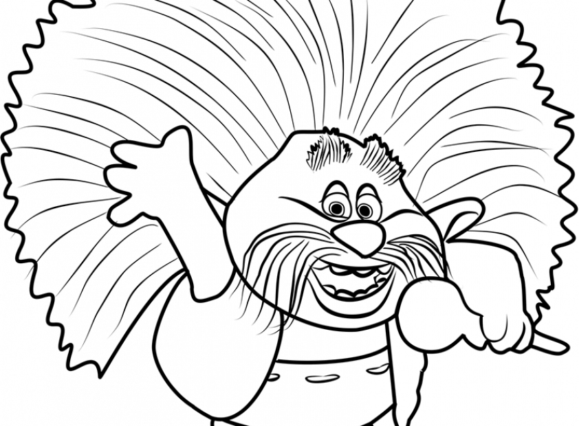 Trolls Coloring Pages Printable Coloring Pages FREE