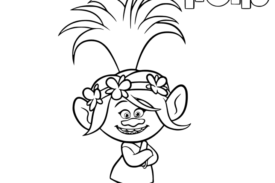 Trolls Movie Coloring Pages Best Coloring Pages For Kids