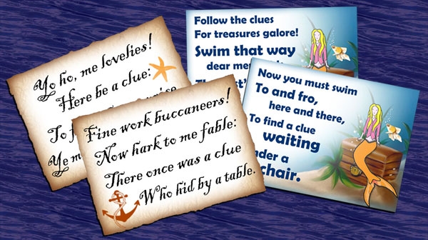 Two Treasure Hunts Pirates And Mermaids Rooftop Post Printables