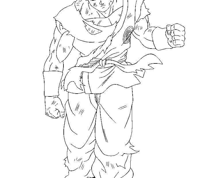 Ultra Instinct Goku Coloring Pages Coloring Home