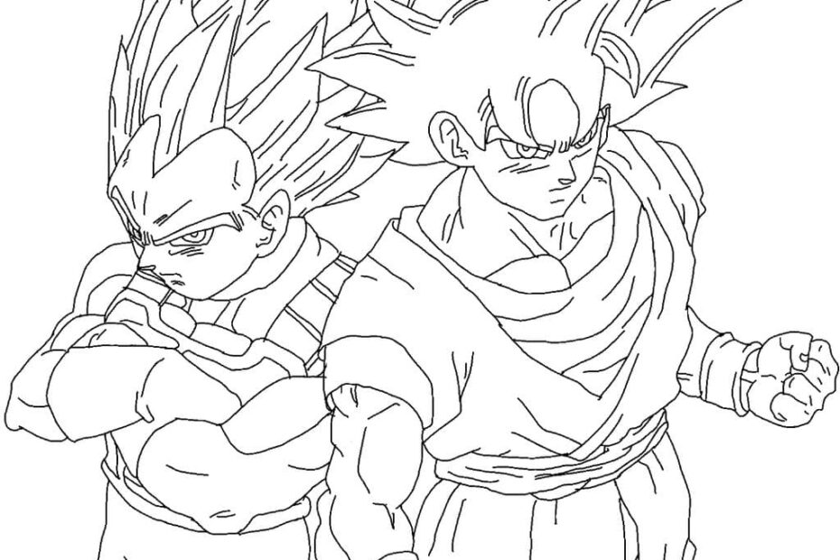 Ultra Instinct Goku Coloring Pages Coloring Home