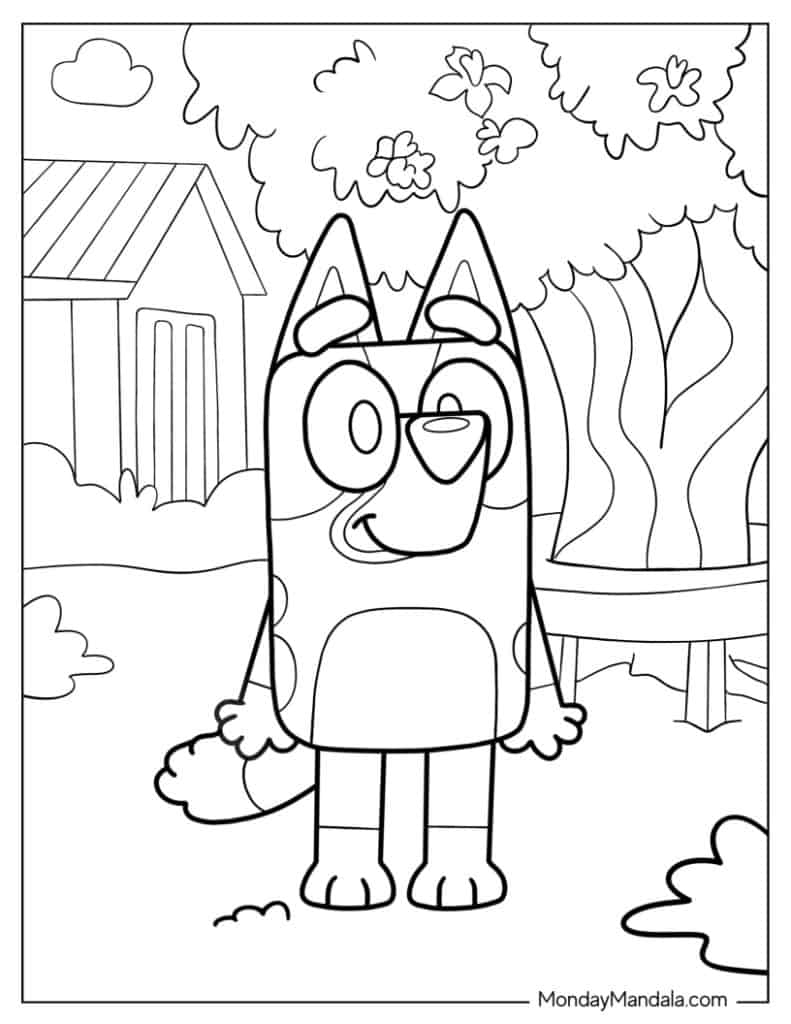 Unleash Your Inner Artist With Free Bluey Coloring Pages Unleash Your Inner Artist With Free Bluey Coloring Pages