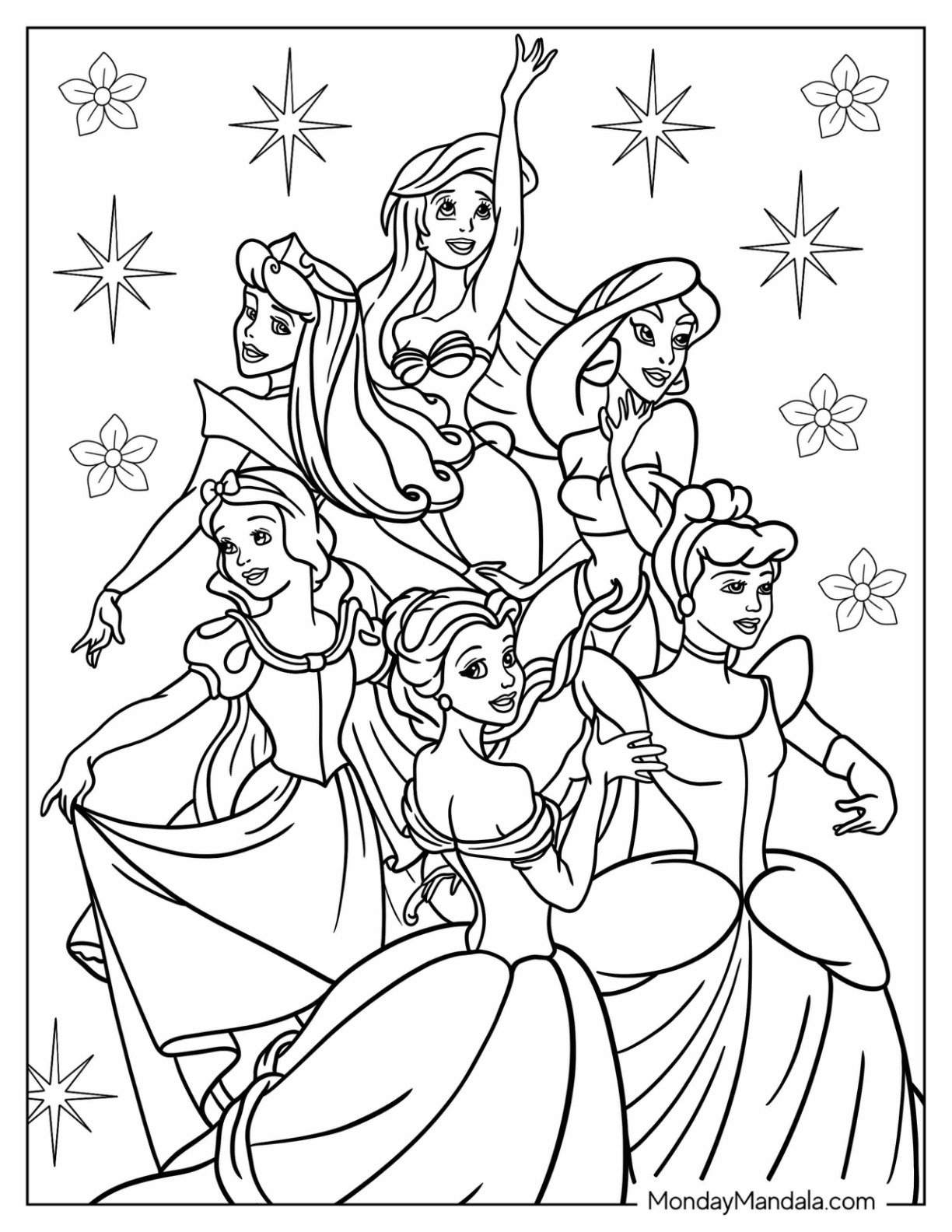 free Disney adult coloring pages