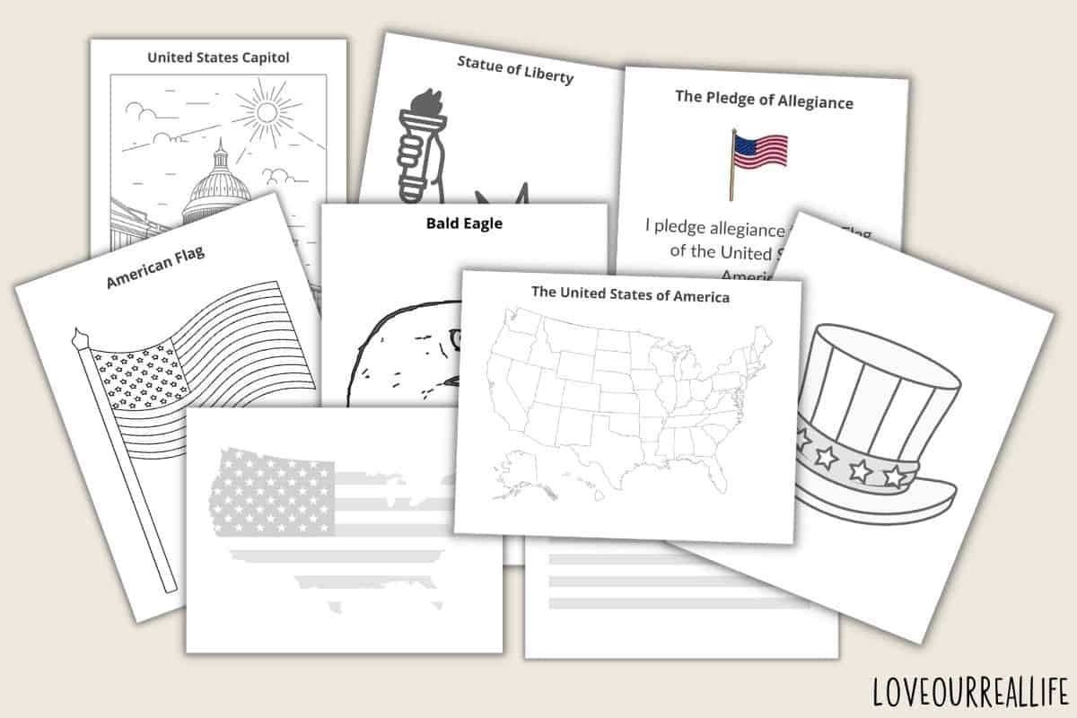 Usa Flag Picture Printable Free To Color Infoupdate