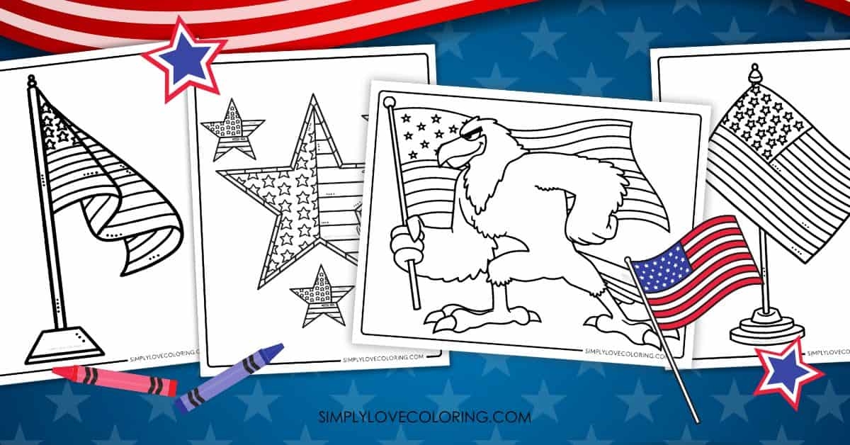 Usa Flag Picture Printable Free To Color Infoupdate