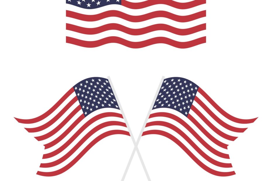 Usa Printable Flag