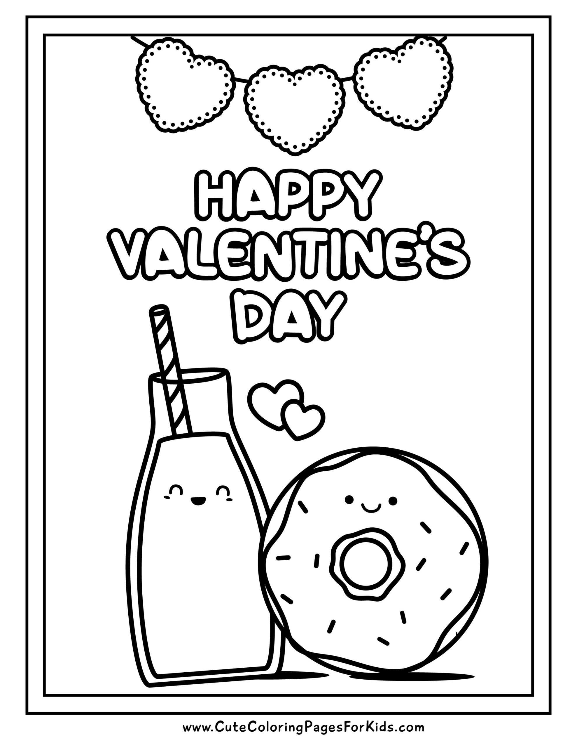 Valentine 39 s Day Coloring Pages Free Printable PDFs Cute Coloring Valentine 39 s Day Coloring Pages Free Printable PDFs Cute Coloring