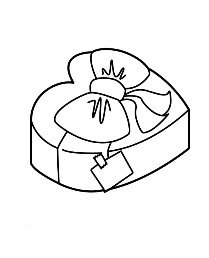 Valentine Candy Coloring Pages At GetColorings Free Printable 