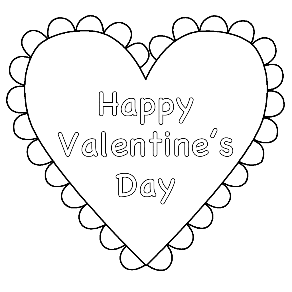 Valentine Heart Coloring Pages Best Coloring Pages For Kids Valentine Heart Coloring Pages Best Coloring Pages For Kids