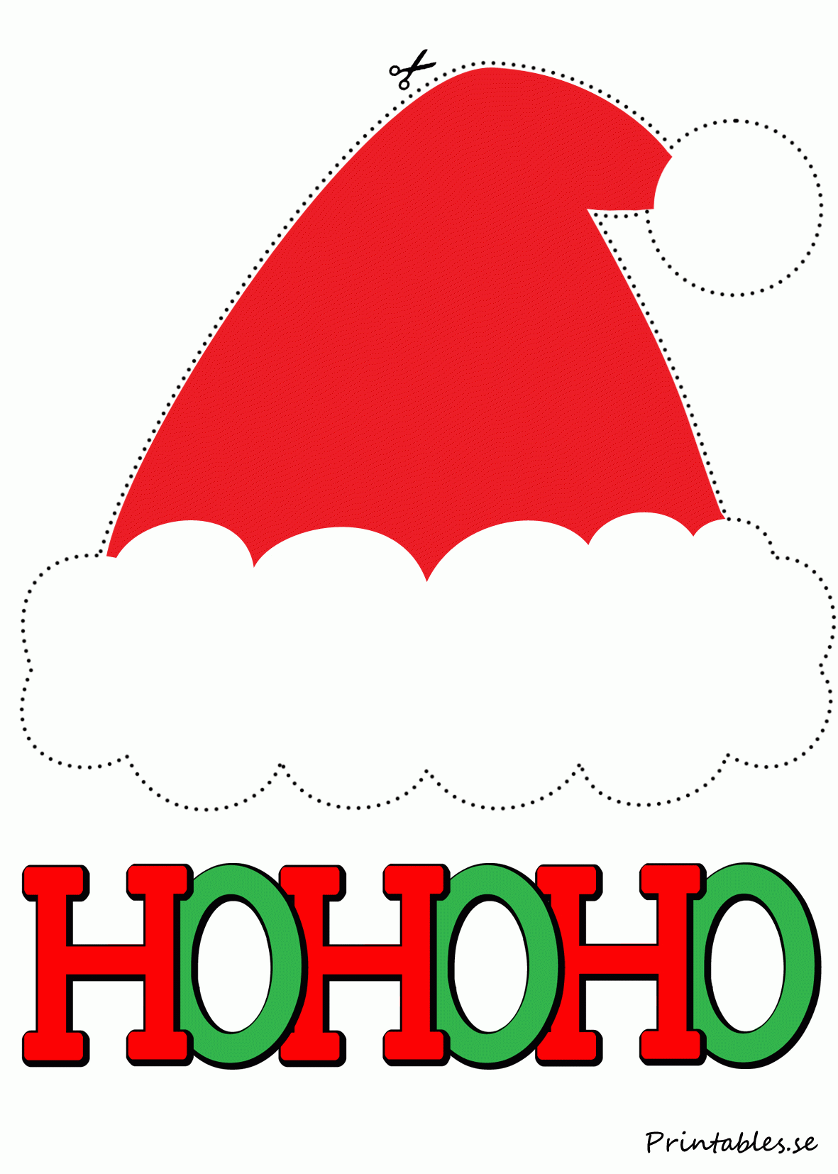 free printable santa images