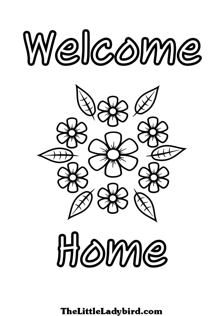 Welcome Home Coloring Pages Free Printable Coloring Pages Welcome Home Coloring Pages Free Printable Coloring Pages
