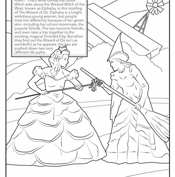 Wicked Coloring Pages Coloring Home