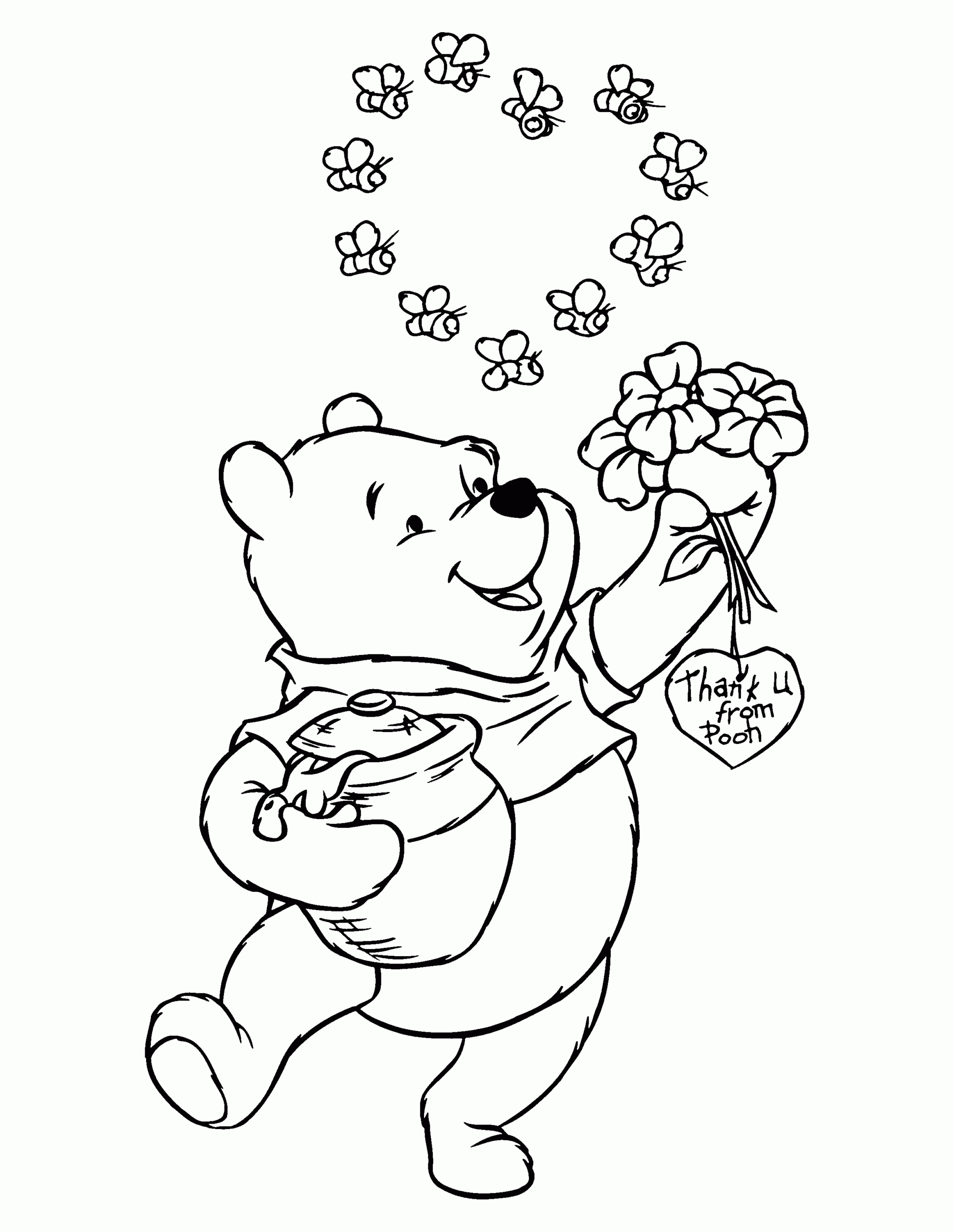 Winnie The Pooh Coloring Pages Winnie The Pooh Quotes Vrogue co