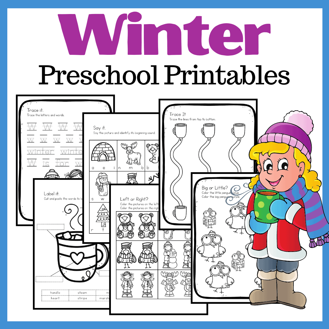 free printable winter printables