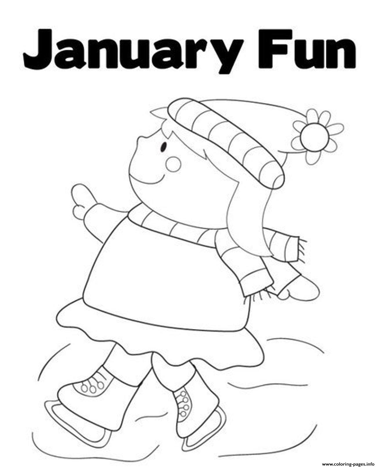 Winter S Printable January Fund743 Coloring Pages Printable Winter S Printable January Fund743 Coloring Pages Printable