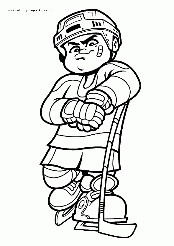 sports coloring sheets free