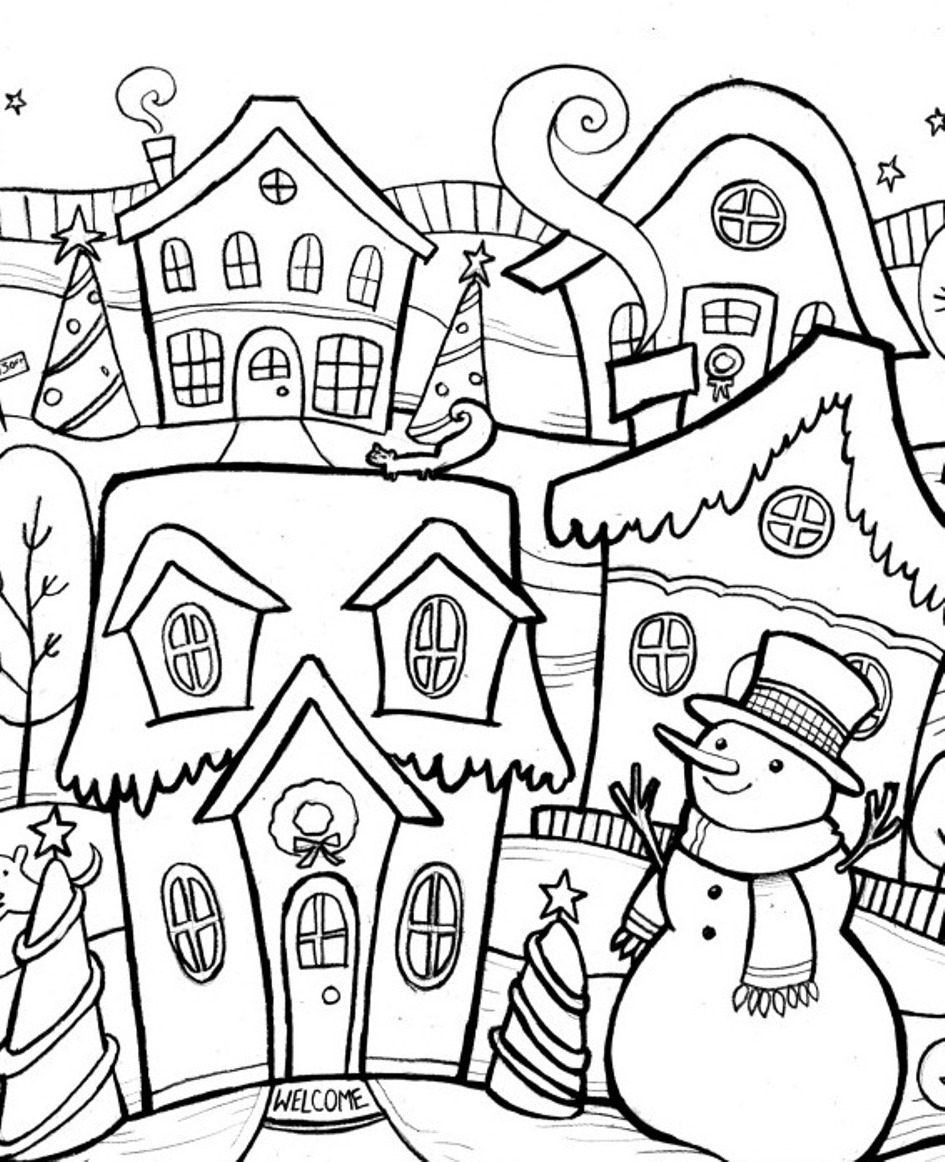 holiday themed coloring pages printable holiday themed coloring pages printable