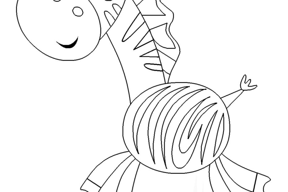 Zebra Coloring Pages Free Printable Kids Coloring Pages