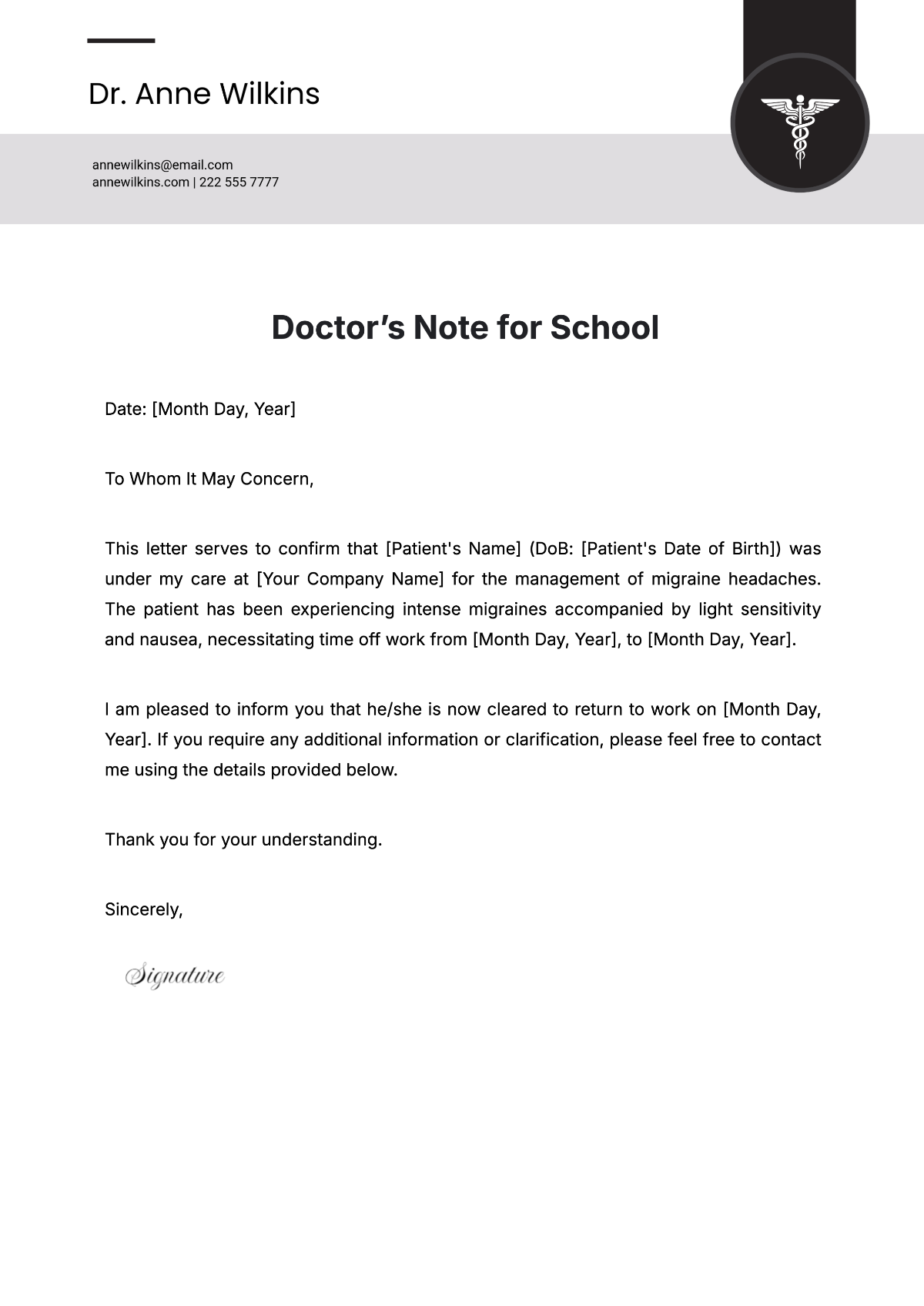 Free Doctor Note Templates To Edit Online Free Doctor Note Templates To Edit Online