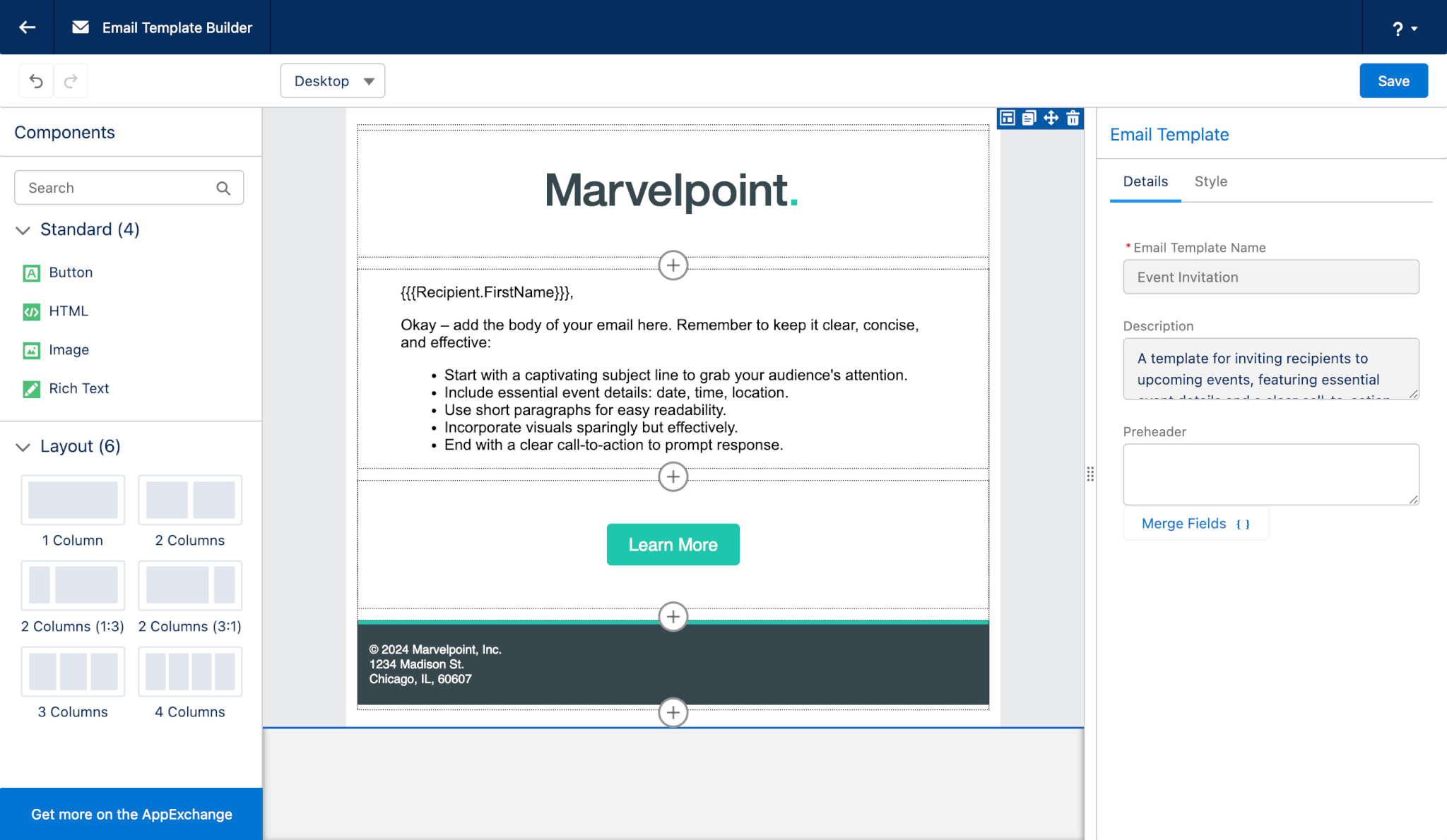 salesforce email template builder salesforce email template builder